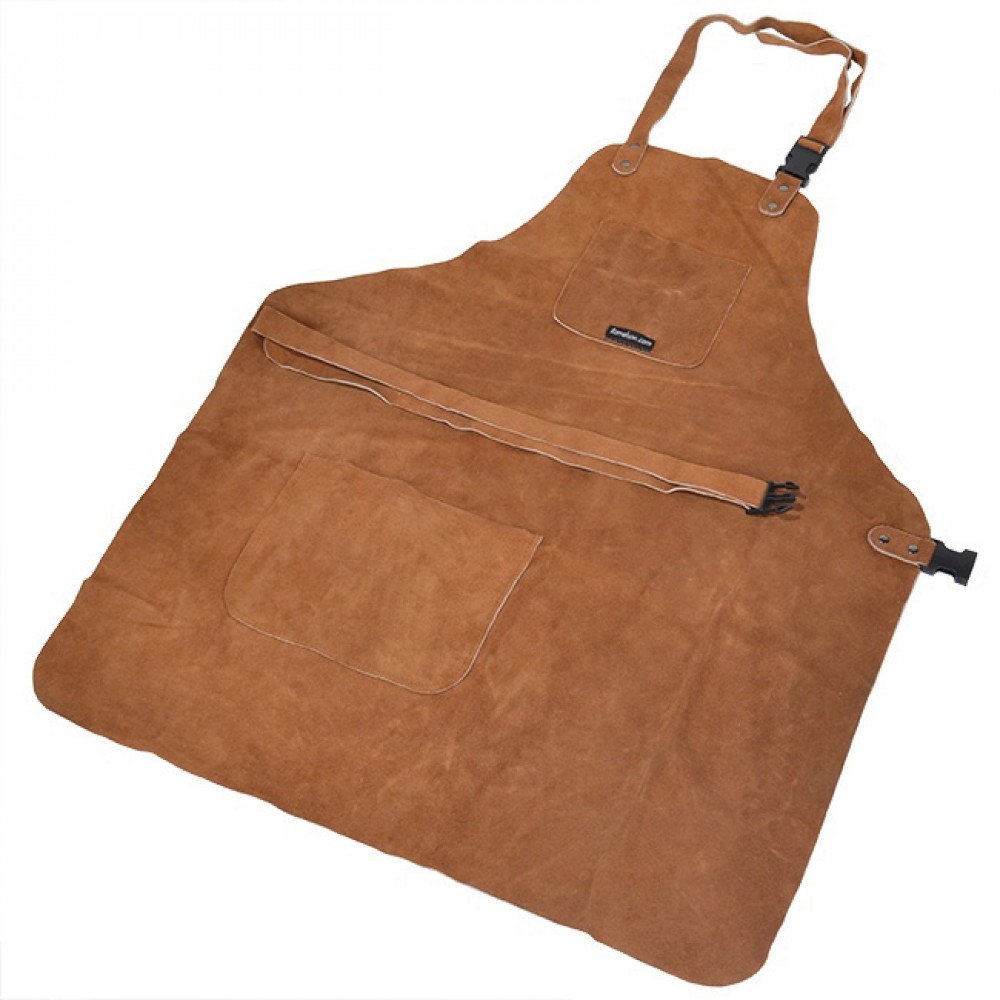 UJ Ramelson 3 Pocket Suede Leather Woodworker Apron