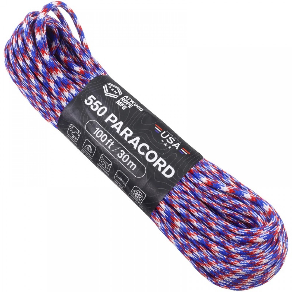 Atwood Rope MFG Premium 550 Paracord - Buffalo - 100ft 