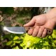 Beavercraft BSH7 Wild Harvest Bushcraft Knife - 3.54" 1066 Carbon Blade Walnut Handle