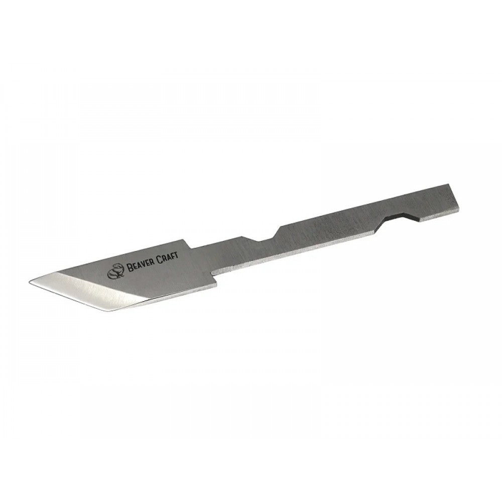 BeaverCraft Blank Knife Blade - 3.74" Skew C12