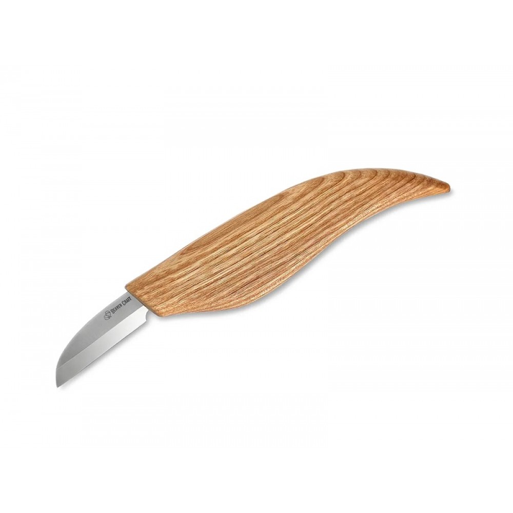 BeaverCraft C2 Wood Carving Bench Knife with Ash Handle