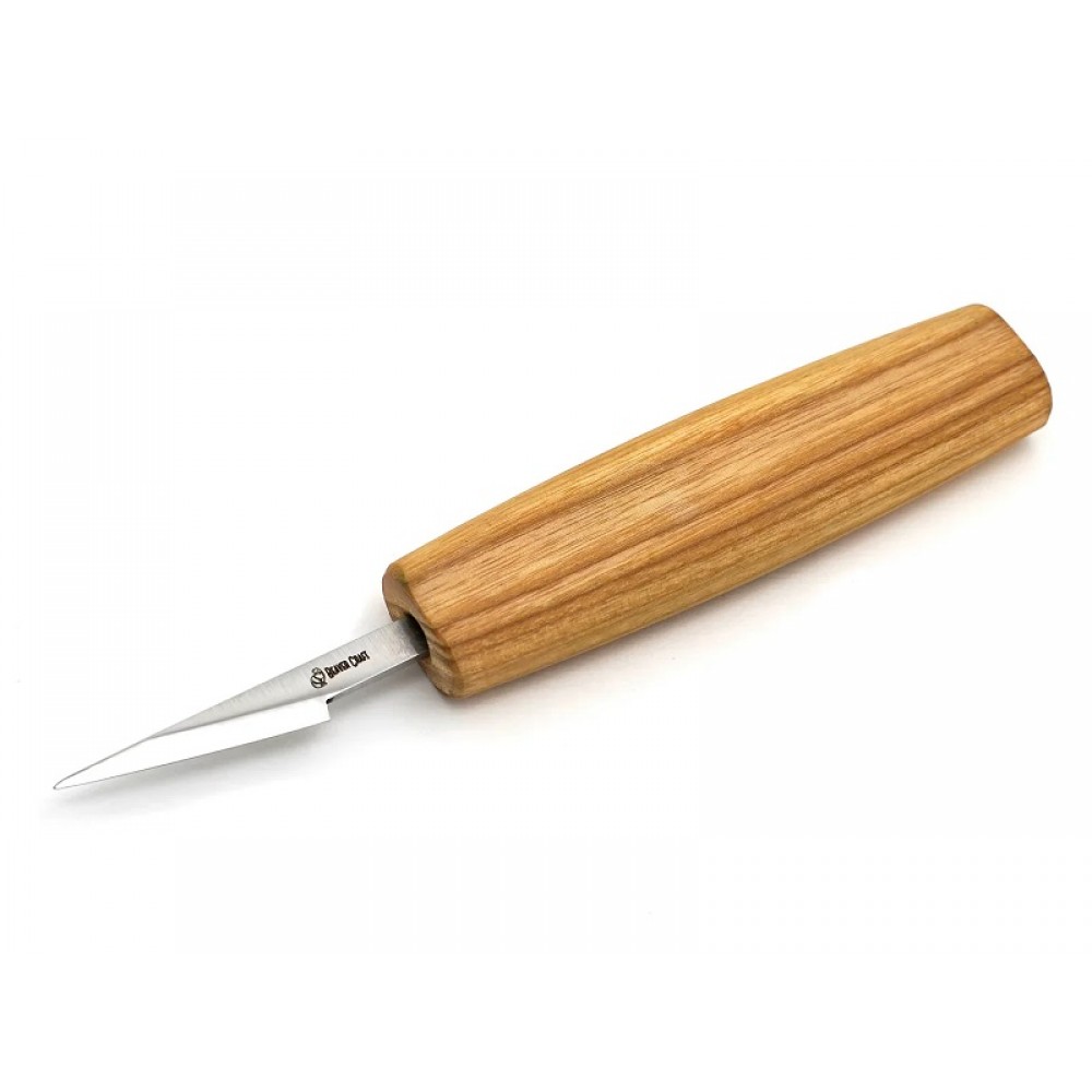 BeaverCraft C7 Small Detail Wood Carving Knife with Ash Handle