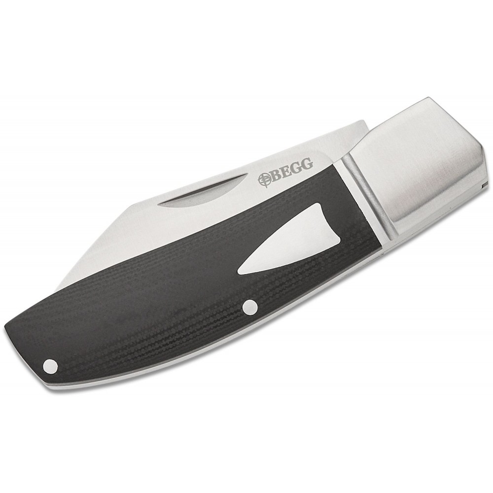 Begg Steelcraft Series JVO Sheepsfoot Large Folding Knife