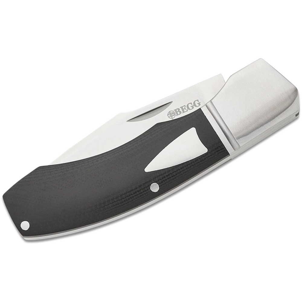 Begg Knives UK EDC Traditional Recurve Folding Pocket Knife - 2.87" Blade