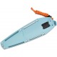 Benchmade 18050 Intersect Fixed Blade Knife - 2.68" CPM-MagnaCut Blade Depth Blue Santoprene Handle