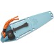 Benchmade 18050 Intersect Fixed Blade Knife - 2.68" CPM-MagnaCut Blade Depth Blue Santoprene Handle