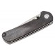 Bestech Sledgehammer Folding Knife - 3" D2 Blade Milled Black Micarta Handle