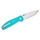 Bestech Bestechman Goodboy Folding Knife - 3.54" D2 Blade Light Blue G10 Handle