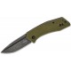 Boker Plus Worldwide 2.0 UK EDC Knife - 2.5" 440C Black Stonewashed Blade OD Green G10 Handle