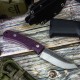 BPS Knives Beta - 3.9" D2 Blade Purple Micarta Handle