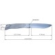 BPS Knives Blank01 C Full Tang Blade Blank