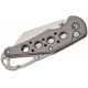 CIVIVI Pragma Folding Knife - 2.2" Nitro-V Wharncliffe Blade Grey Milled Aluminum Handle