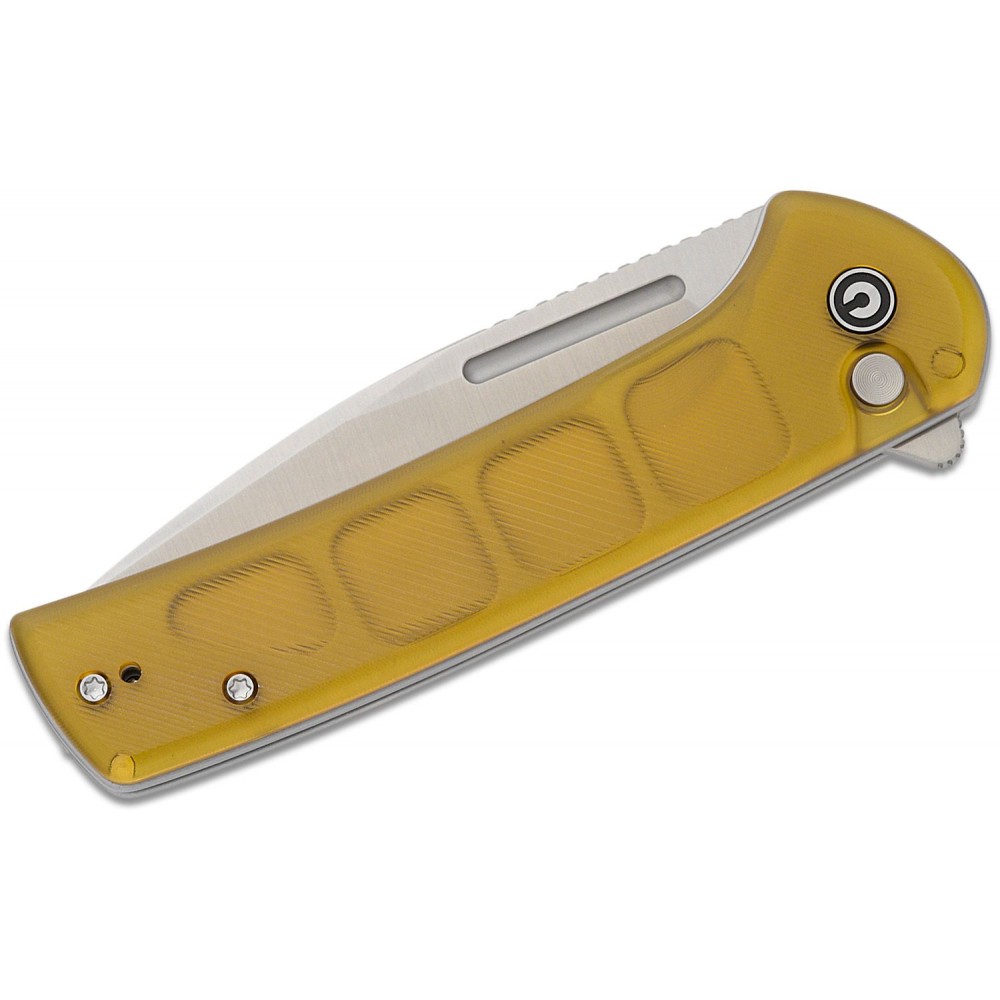 CIVIVI Conspirator Knife Ultem Handle Button Lock