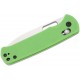 CJRB Hectare Crossbar Lock Folding Knife - 3.15" AR-RPM9 Blade Green G10 Handle