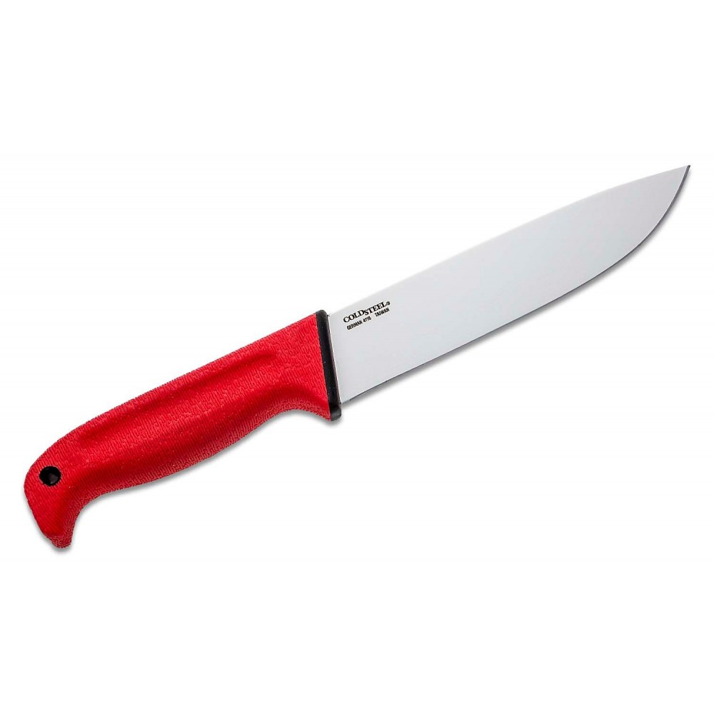 Cold Steel Slock Master Fixed Blade Knife - 6.5" Blade Red Kray-Ex Handle