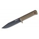 Cold Steel SRK Compact Survival Rescue Knife - Black Blade FDE Kray-Ex Handle