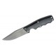 Condor Credo Fixed Blade Knife - 3.53" Blade Black Paper Micarta Handle