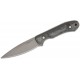 Condor K-Night Knife - 4.27" 14C28N Blasted Satin Blade Micarta Handle