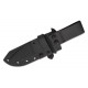 Condor Black Leaf Fixed Blade Knife - 5.41" Blade Black Micarta Handle