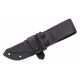 Condor Ceres Fixed Blade Knife - 3.59" Blade Black Micarta Handle