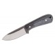 Condor Ceres Fixed Blade Knife - 3.59" Blade Black Micarta Handle