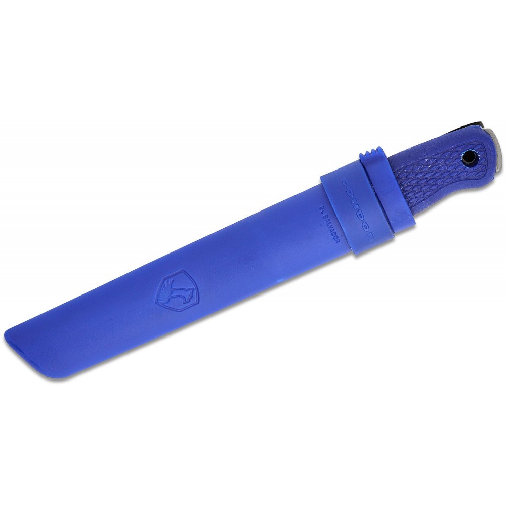 Condor Lipotes Knife - 4.15" 14C28N Blade Blue Polypropylene Handle and Sheath