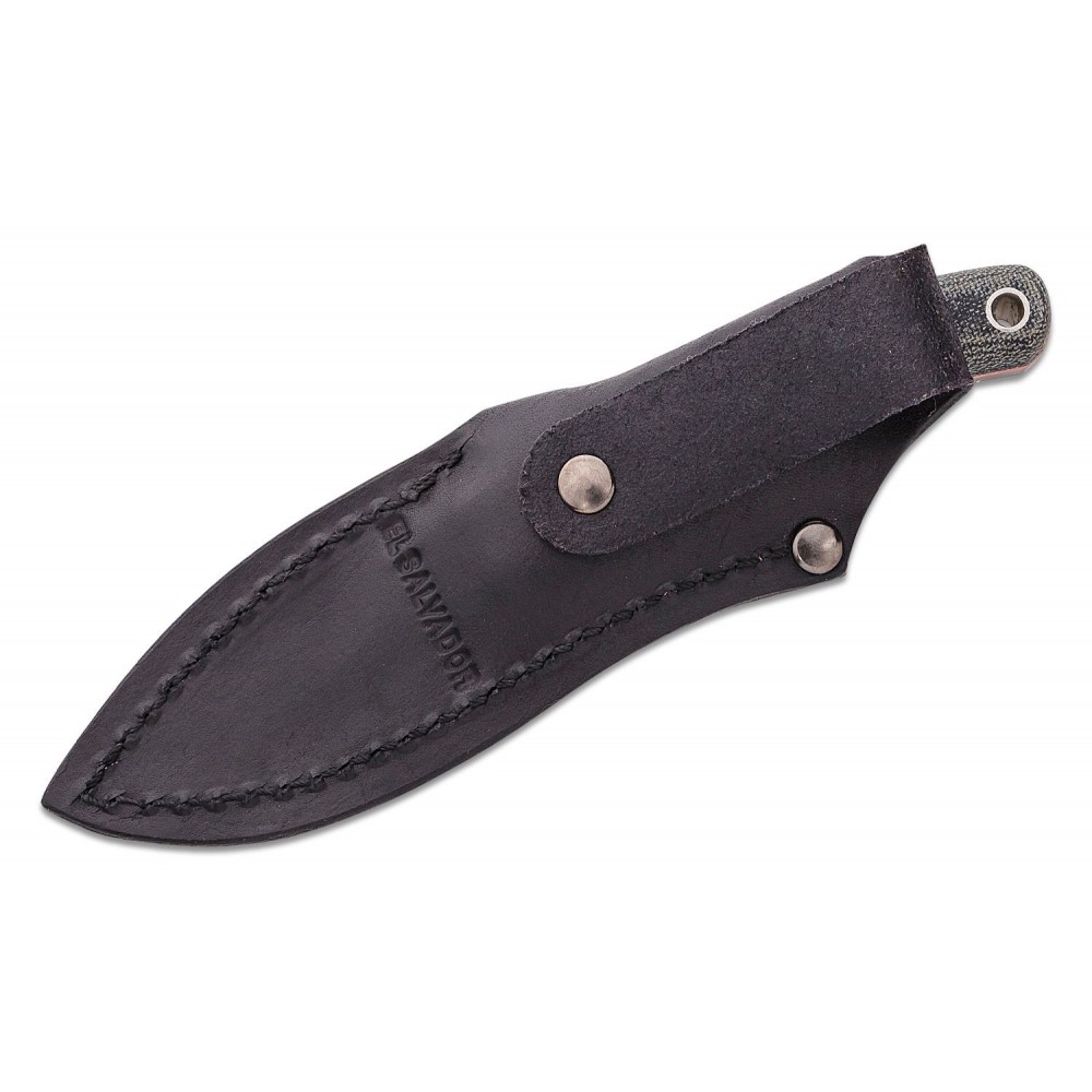 Condor Zhaoka Fixed Blade Knife - 3" 1095 High Carbon Blade Black Micarta Handle