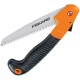 Fiskars 7" Folding Saw with Black and Orange Softgrip Handle