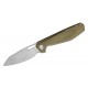 Gerber Slimsada Folding Knife - 3.47" Blade Olive Micarta and Stainless Steel Handle