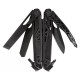 Gerber Dual Force Multi Tool Silver Black Steel Handle Sheath