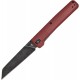 Gerber Pledge Folding Knife - 3.7" Black Blade Red Handle Special Offer