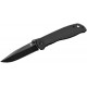 Gerber Air Ranger Folding Knife - 3.3" Black Plain Blade Black G10 Handle Liner Lock