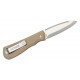 Gerber Mansfield Swayback Folding Knife - 3.15" D2 DP Blade Natural Micarta Handle