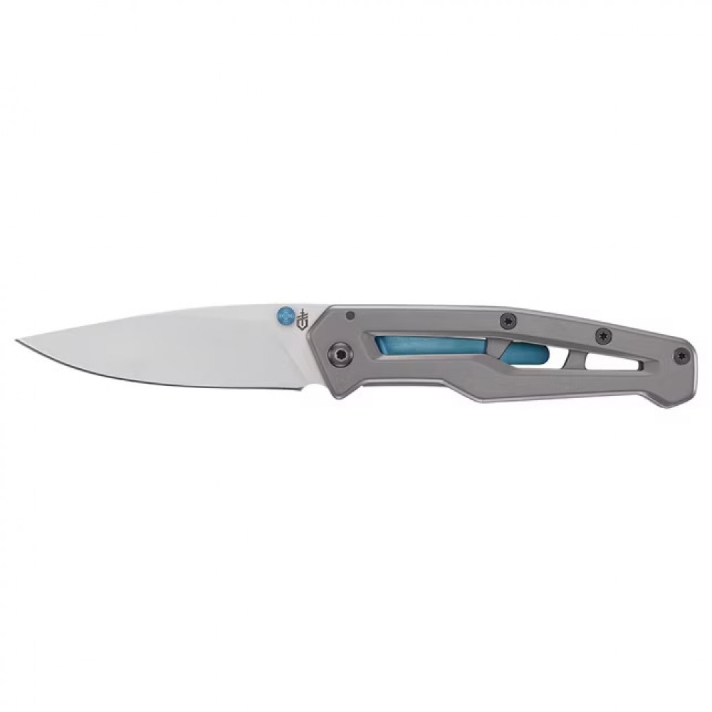 Gerber Paralite Blue Folding Knife - 3" Stainless Steel DP Blade