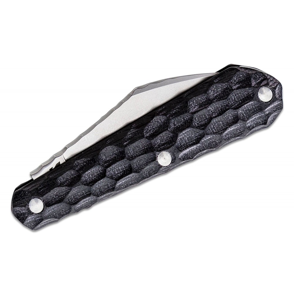 Boker Plus Koteyka UK EDC Slipjoint Knife - 2.56" Blade Textured Black G10 Handle