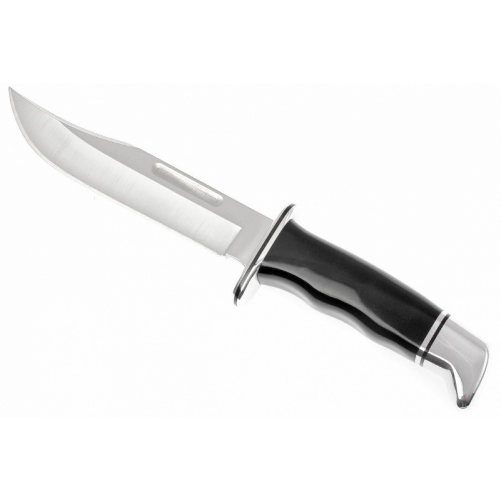 Buck 119 Black Special Knife Black Phenolic Handle