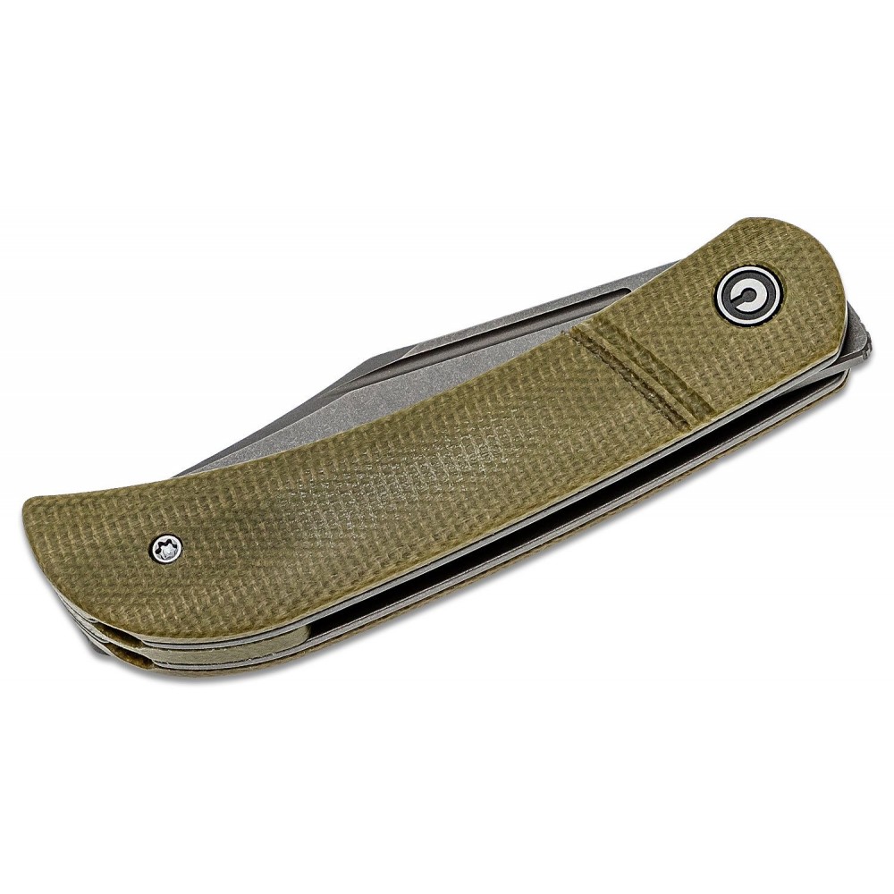 CIVIVI Knives C2015B Appalachian Drifter UK EDC Knife Olive Micarta Handle