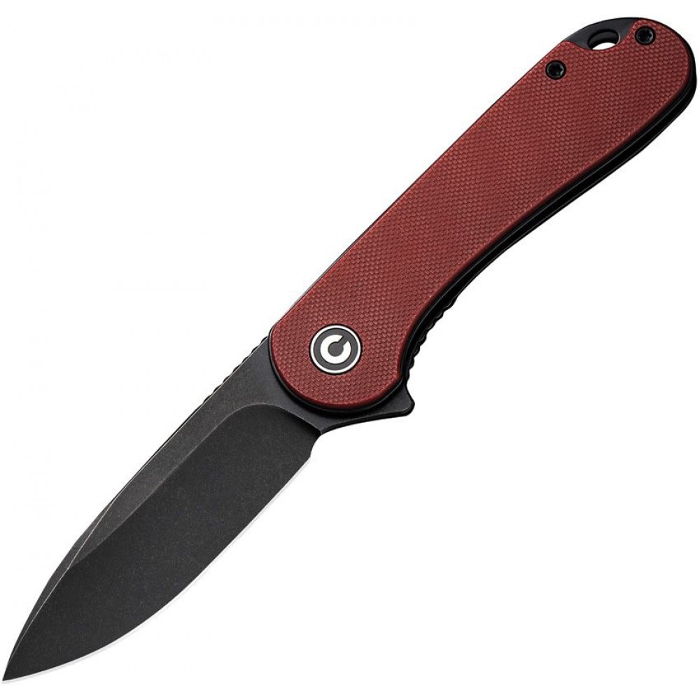 CIVIVI Knives Elementum Knife Burgundy G10 Handle