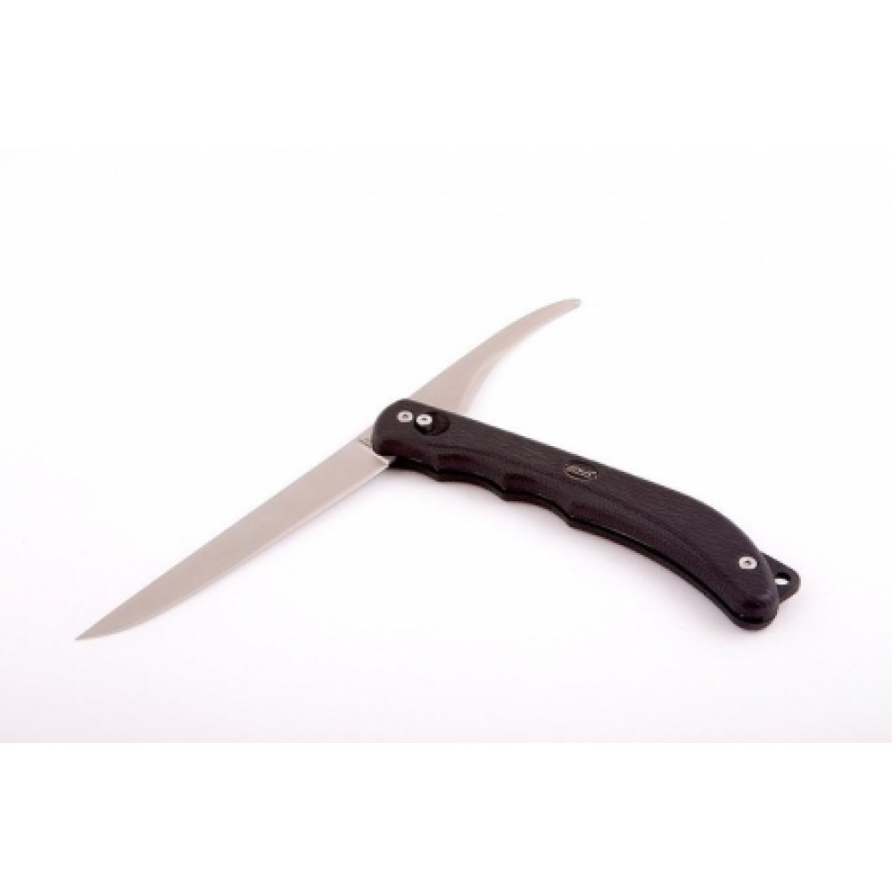 EKA Duo Black - Fish Filleting and Gutting Swing Knife - 5.11 Blade