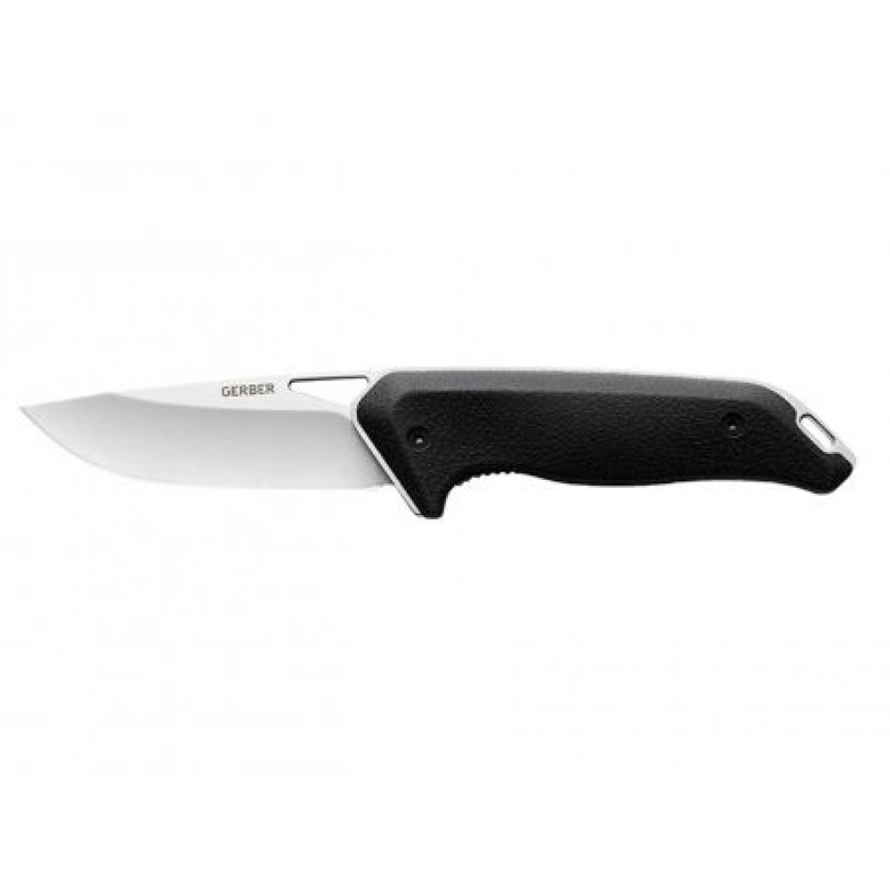 Gerber Moment Folding Knife - 3.5" Fine Edge Blade - Nylon Sheath