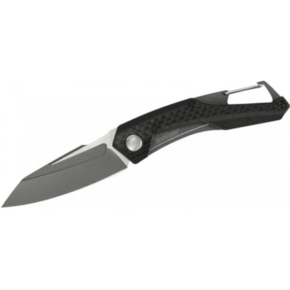 Kershaw 1220 Reverb Folding Knife 2.5" Two-Tone Sheepsfoot Blade, G10 Handle with Carbon Fiber Overlay