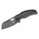 Kizer Vanguard UK EDC Mini Sheepdog Folding Knife - 2.63" 154CM Black Blade Black Micarta Handle