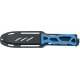 Mac Coltellerie Mako Dive Knife - 4.33" Blade, Blue Handle