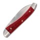 RoseCraft Blades French Broad Jack UK EDC Knife Red Apple Bone Covered Handle