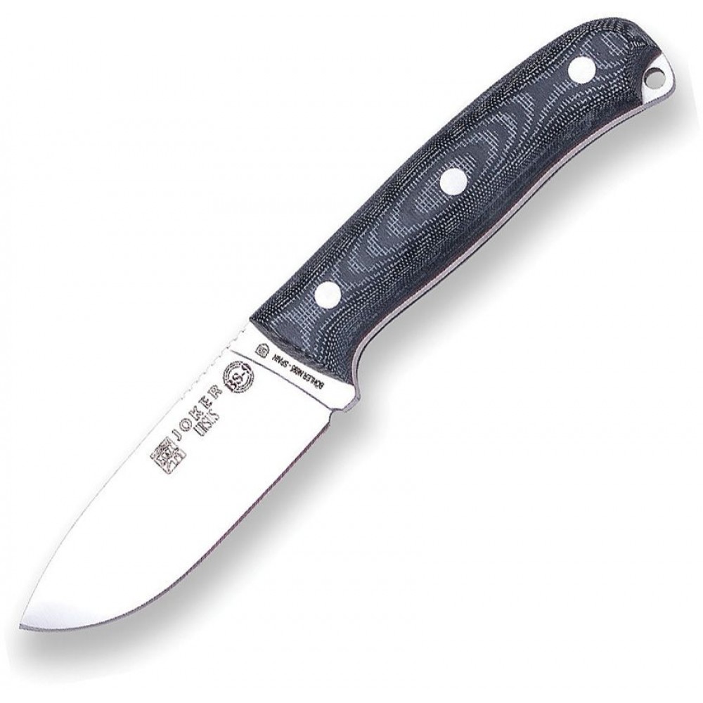 Joker BS9 CM116 Ursus Bushcraft Survival Knife Black