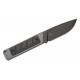 Kizer Smolt Fixed Blade Knife - 2.93" CPM-3V Black Blade Gray G10 Handle