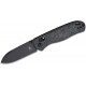 Kizer Drop Bear Folding Knife - 2.99" CPM-S35VN Black Blade Dark Matter Blue Fat Carbon Handle