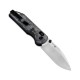 Kizer Assassin Folding Knife - 2.99" Nitro-V Stainless Steel Blade Blue Micarta Handle