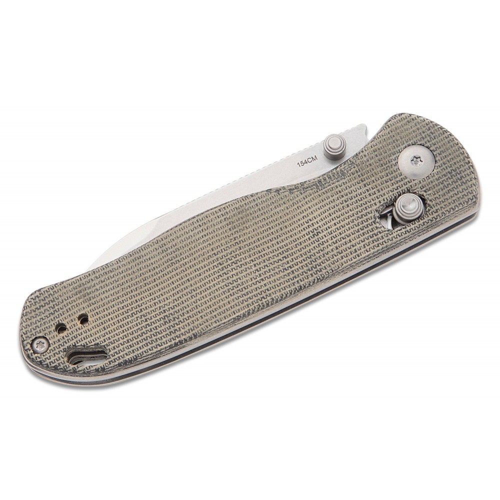 Kizer Drop Bear Folding Knife - 2.97" 154CM Blade Micarta Handle