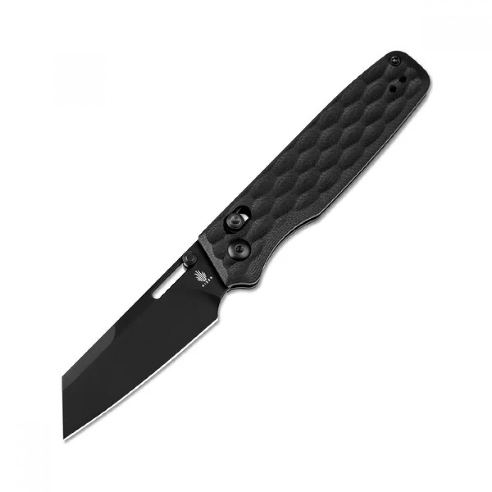 Kizer Task Folding Knife - 3.04" 154CM Blade Blade Black G10 Handle